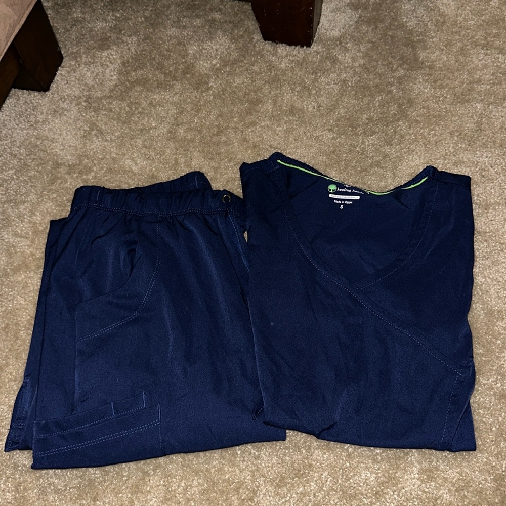 Scrubs HH works by Healing Hands top and bottom